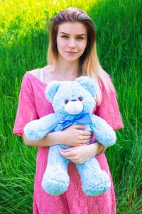 голубой рафаэль 50см